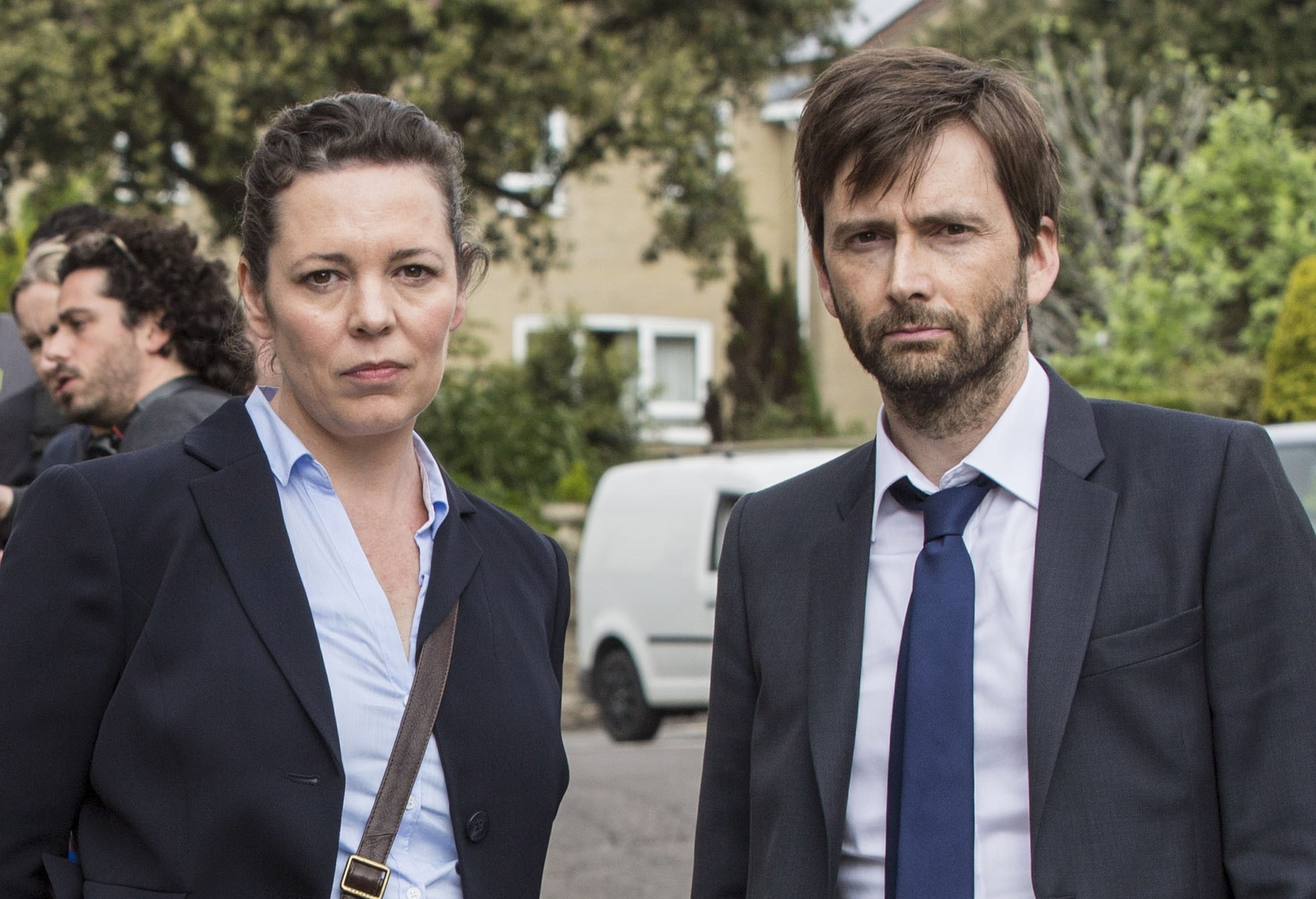 David Tennant and future Doctor Who boss start filming Broadchurch ...