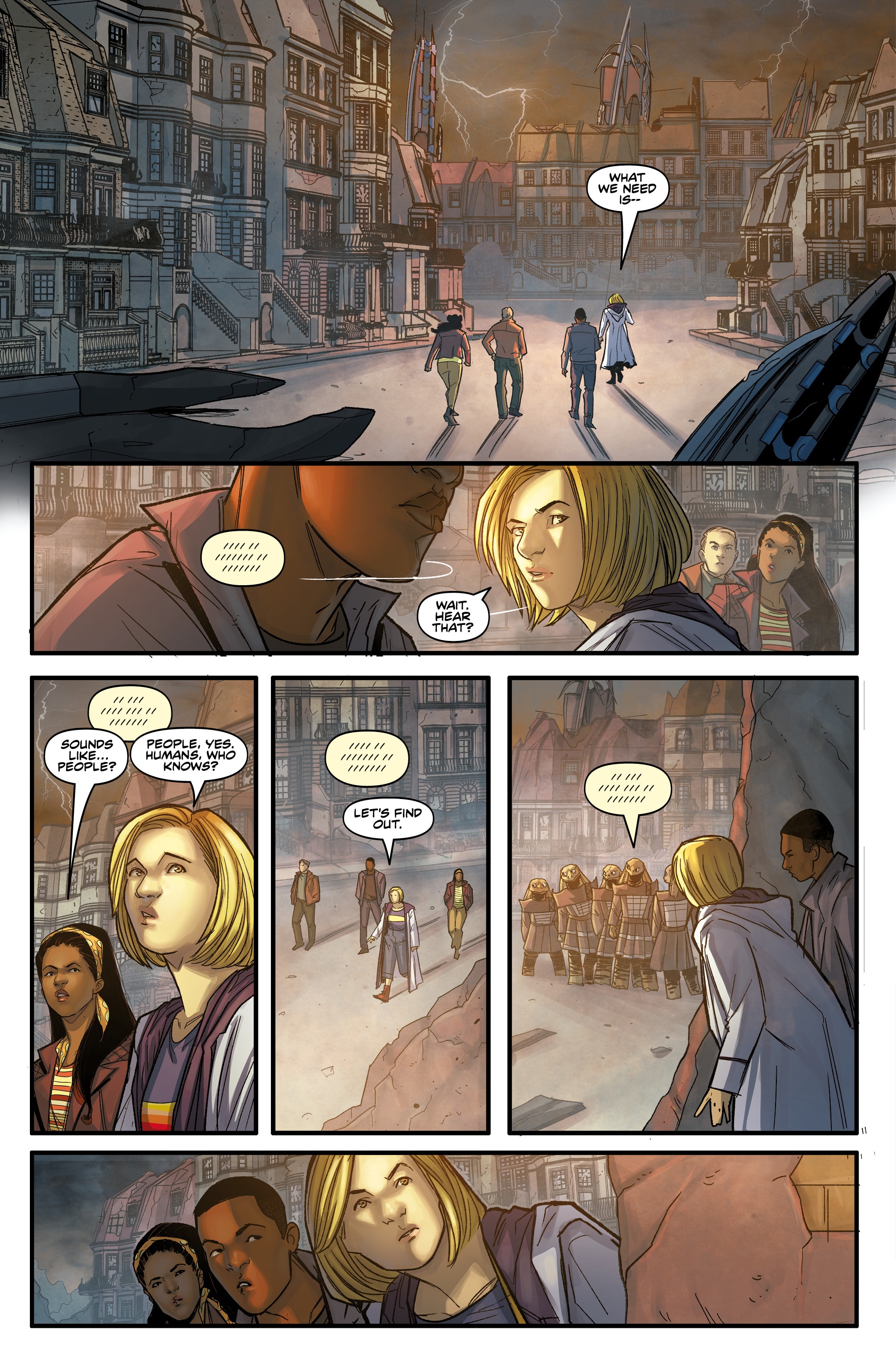 pg 13 - Thirteenth and Tenth Doctor comic
