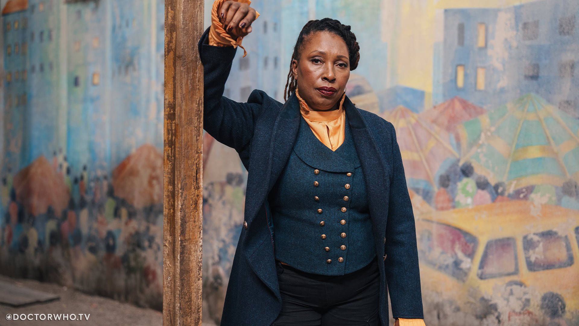 Jo Martin as the Fugitive Doctor, last seen in 'The Story & the Engine'