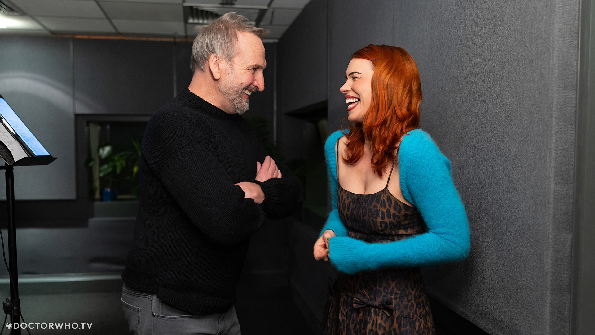 Christopher Eccleston and Billie Piper