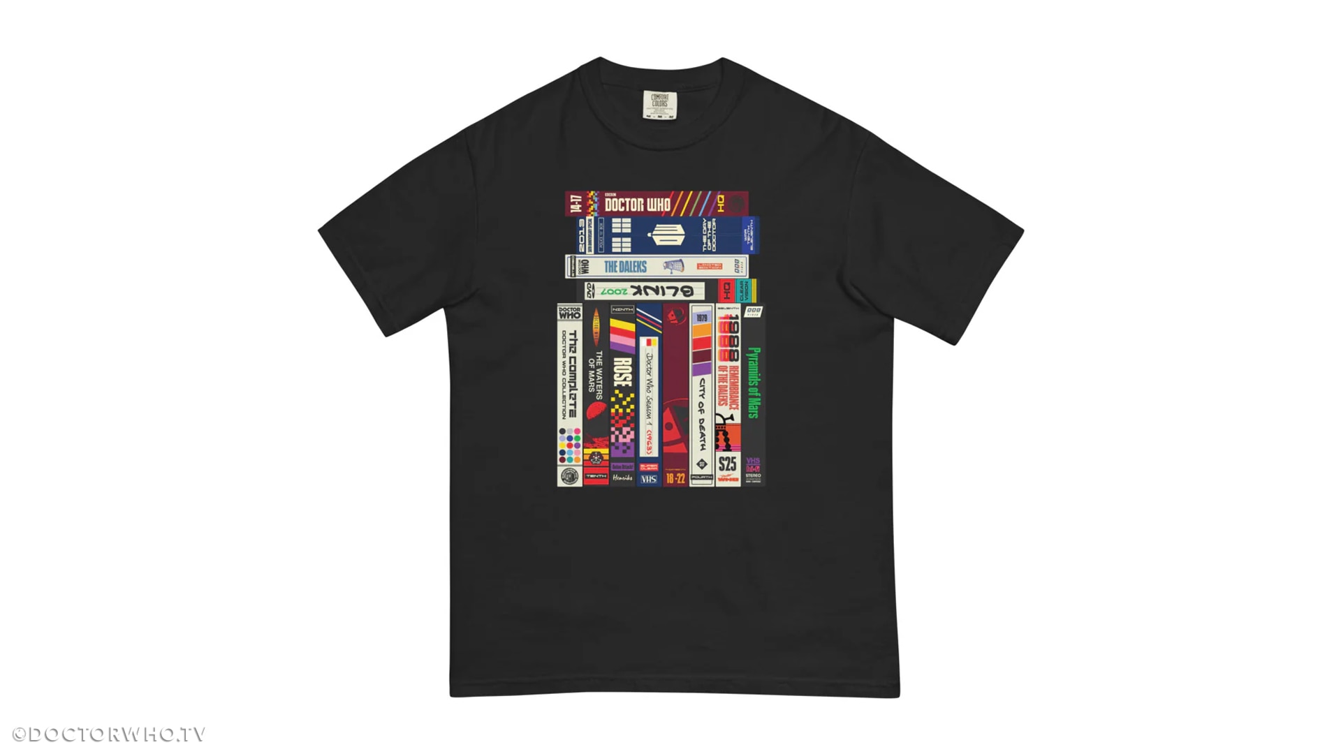 Doctor Who VHS Collection Unisex T-Shirt