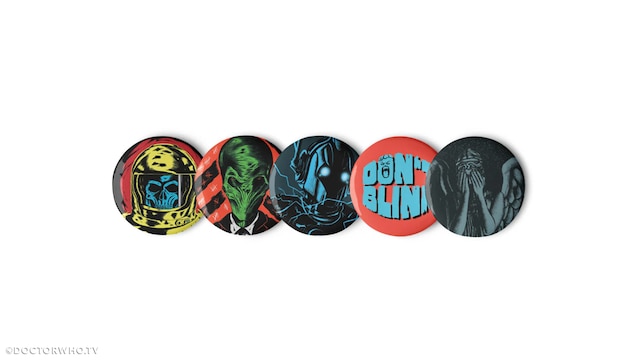 Monster Pin Button Set