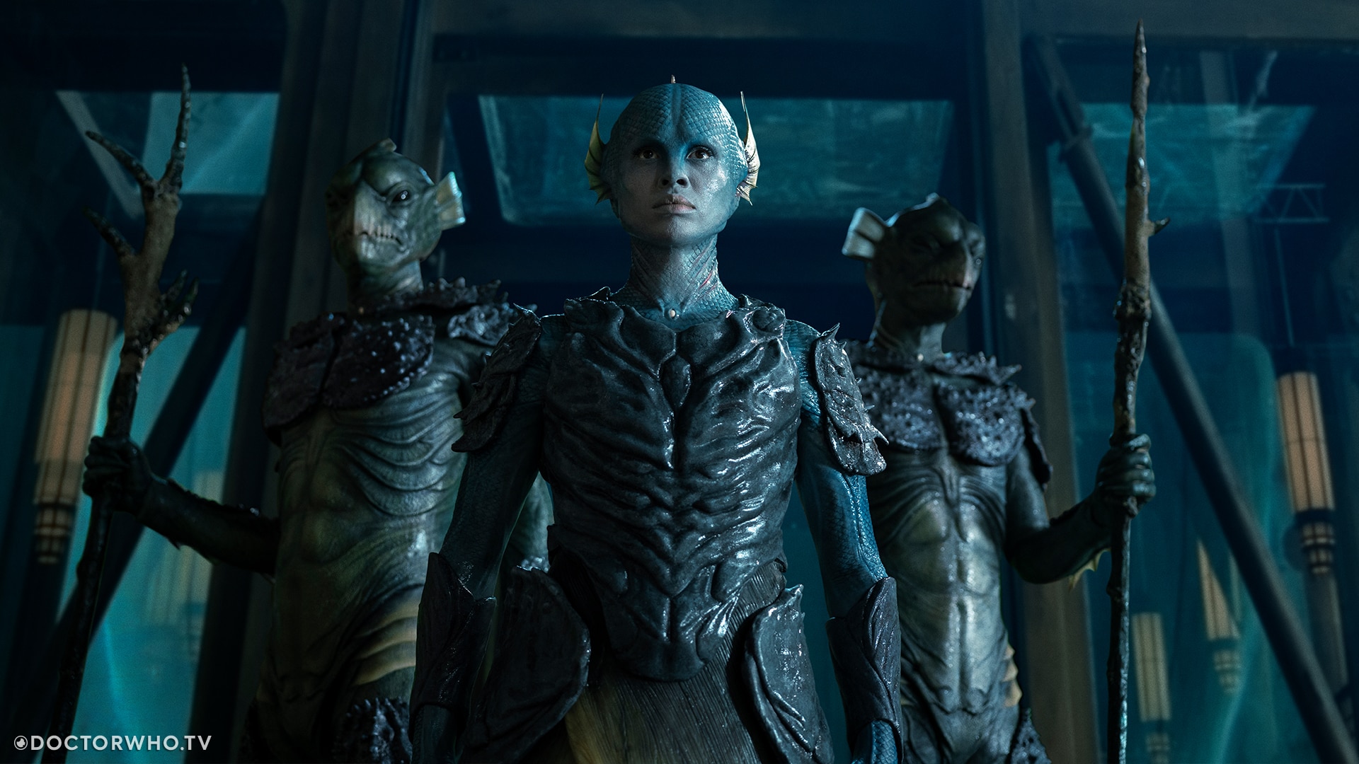 Gugu Mbatha-Raw as Salt in 'The War Between the Land and the Sea'.