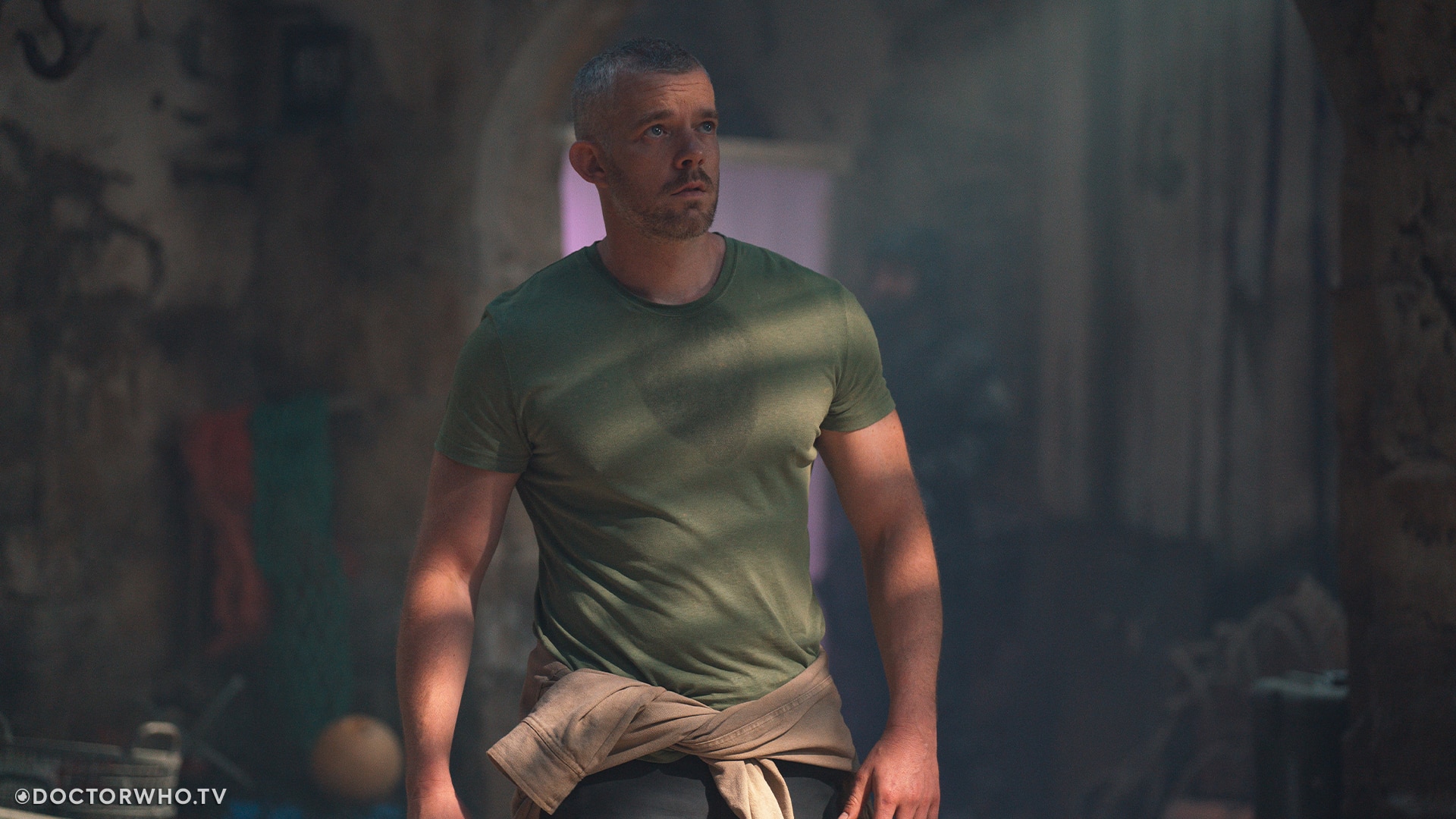 Russell Tovey as Barclay in 'The War Between the Land and the Sea'.