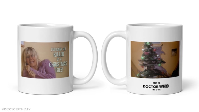 Killer Christmas Tree White Mug