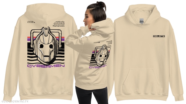 Cybermen Embroidered Hoodie