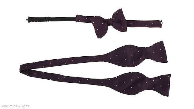 Lot 92: Screen-matched Eleventh Doctor's (Matt Smith) 50th Anniversary Bow Ties