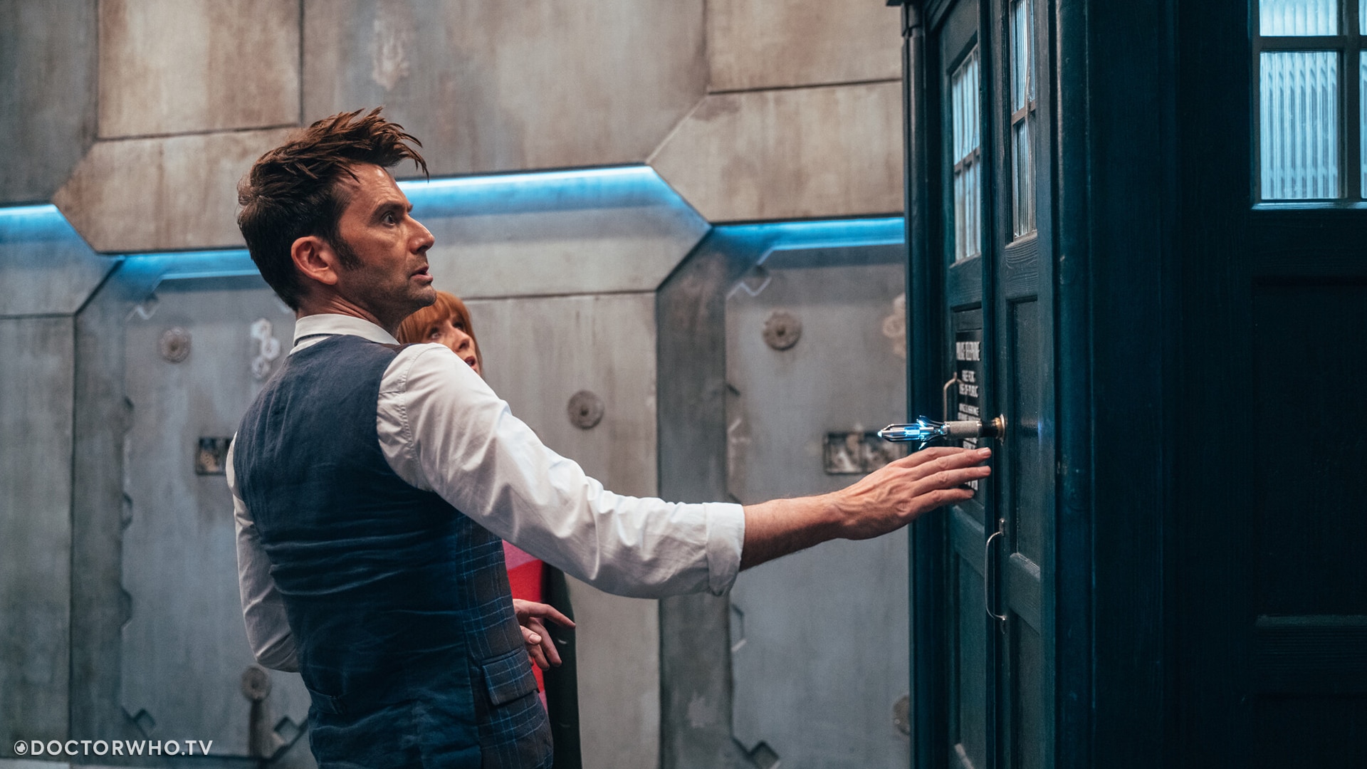 The Fourteenth Doctor's sonic screwdriver as it appears in 'Wild Blue Yonder'.