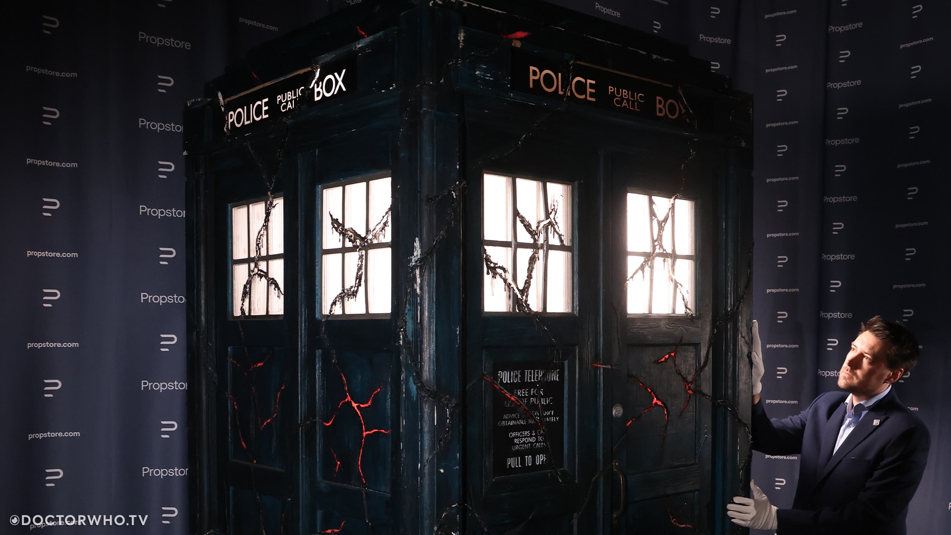 Propstore Auction Eve of the Daleks TARDIS