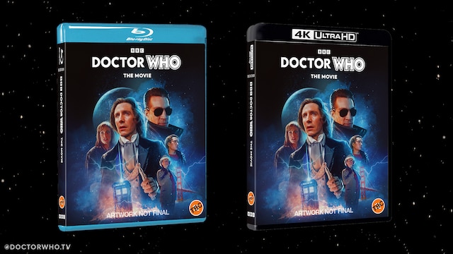 Blu-ray packart of Doctor Who: The Movie