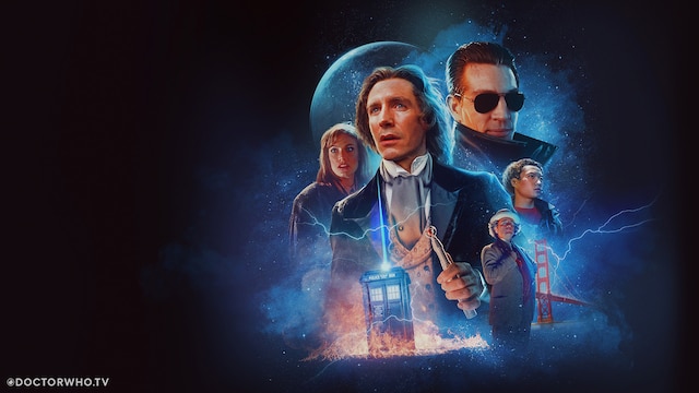 Key art for Doctor Who: The Movie