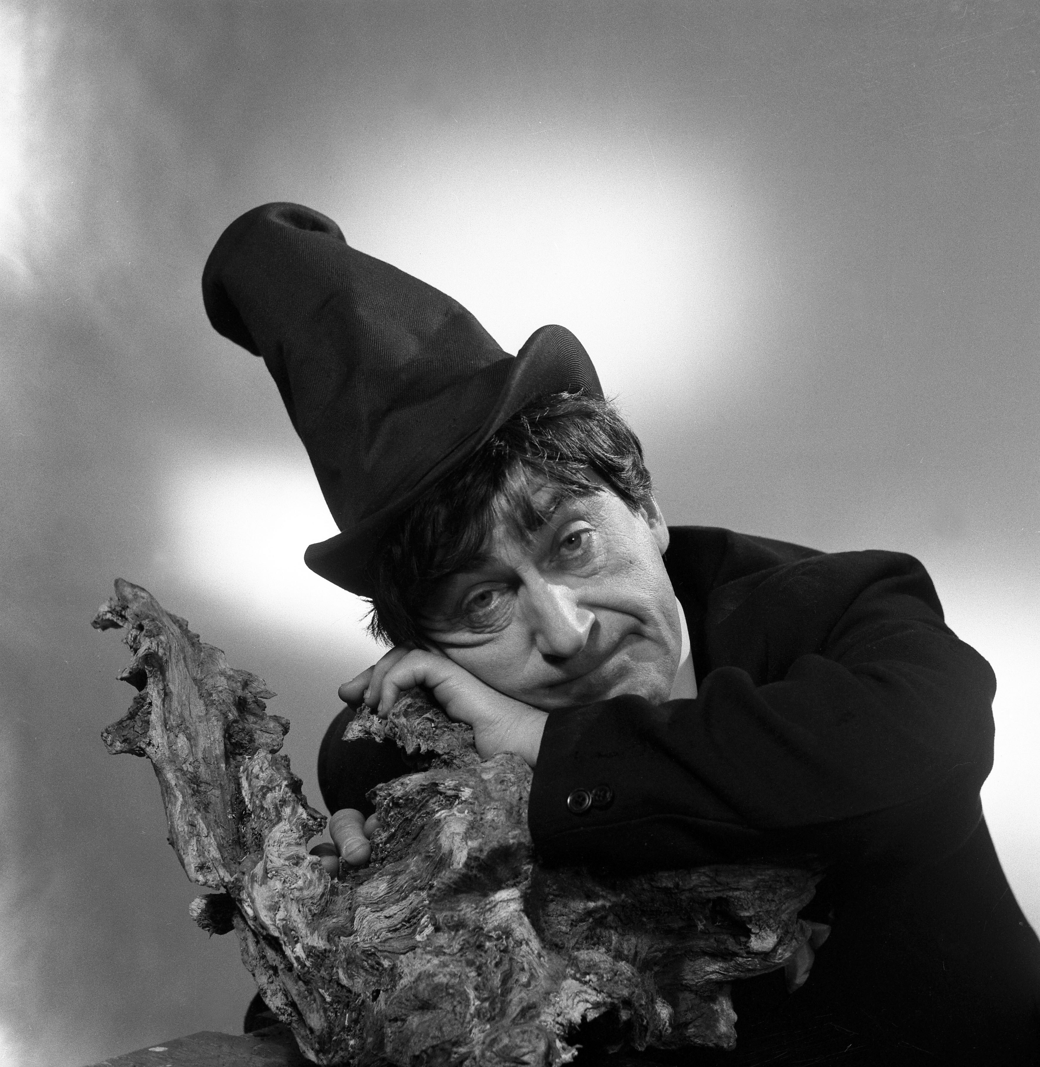 Second Doctor in a hat