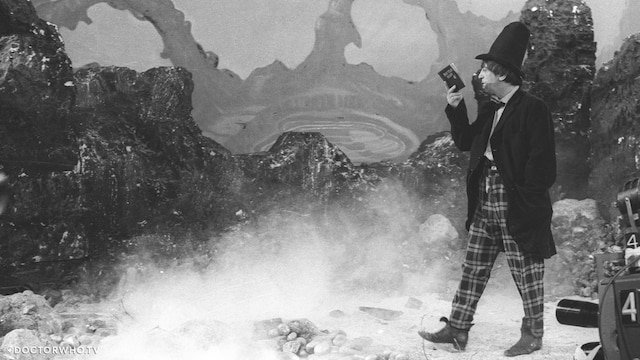 Patrick Troughton as the Doctor in his missing debut serial 'The Power of the Daleks'.