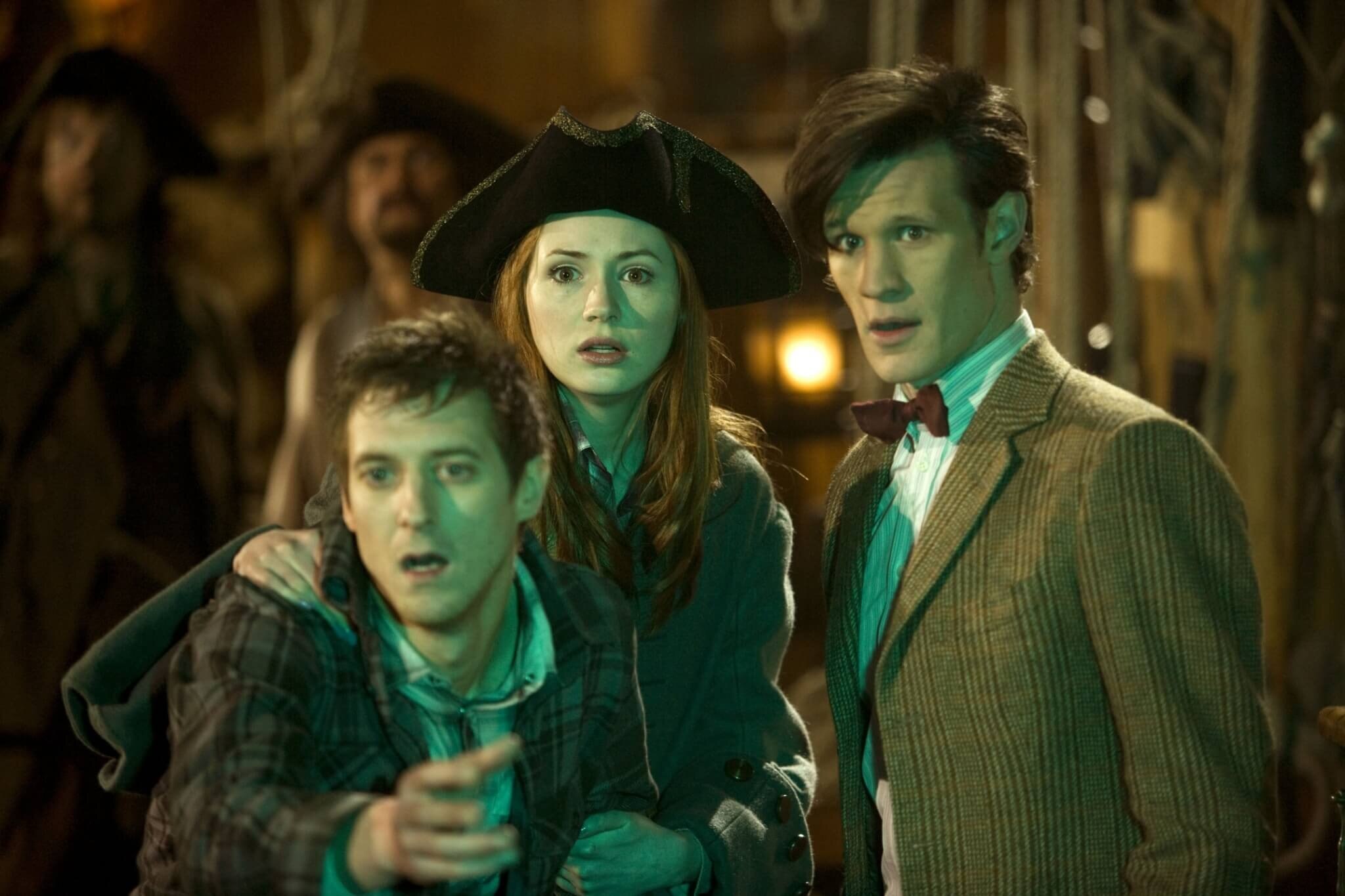 Amy Pond in a hat