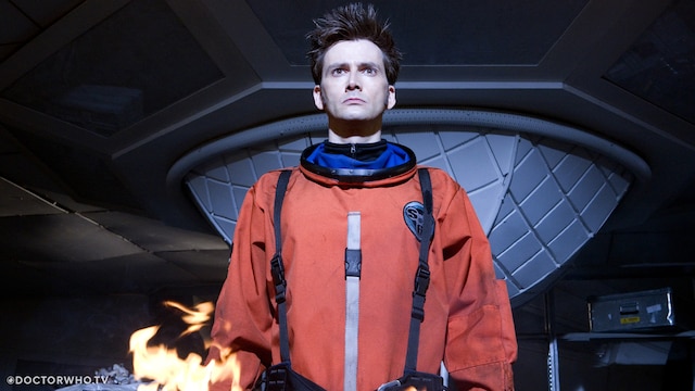 The spacesuit makes a comeback in 'The Waters of Mars'.