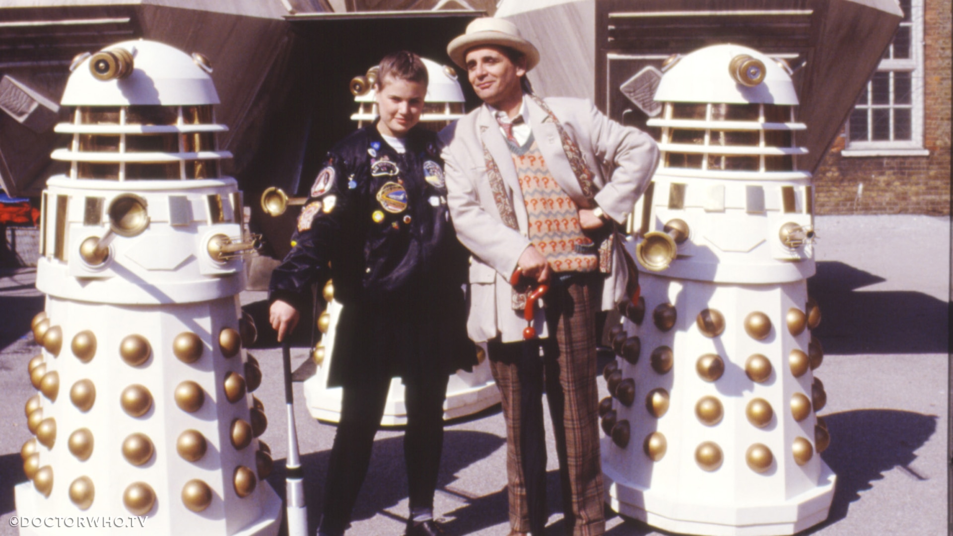 Sophie Aldred Sylvester McCoy
