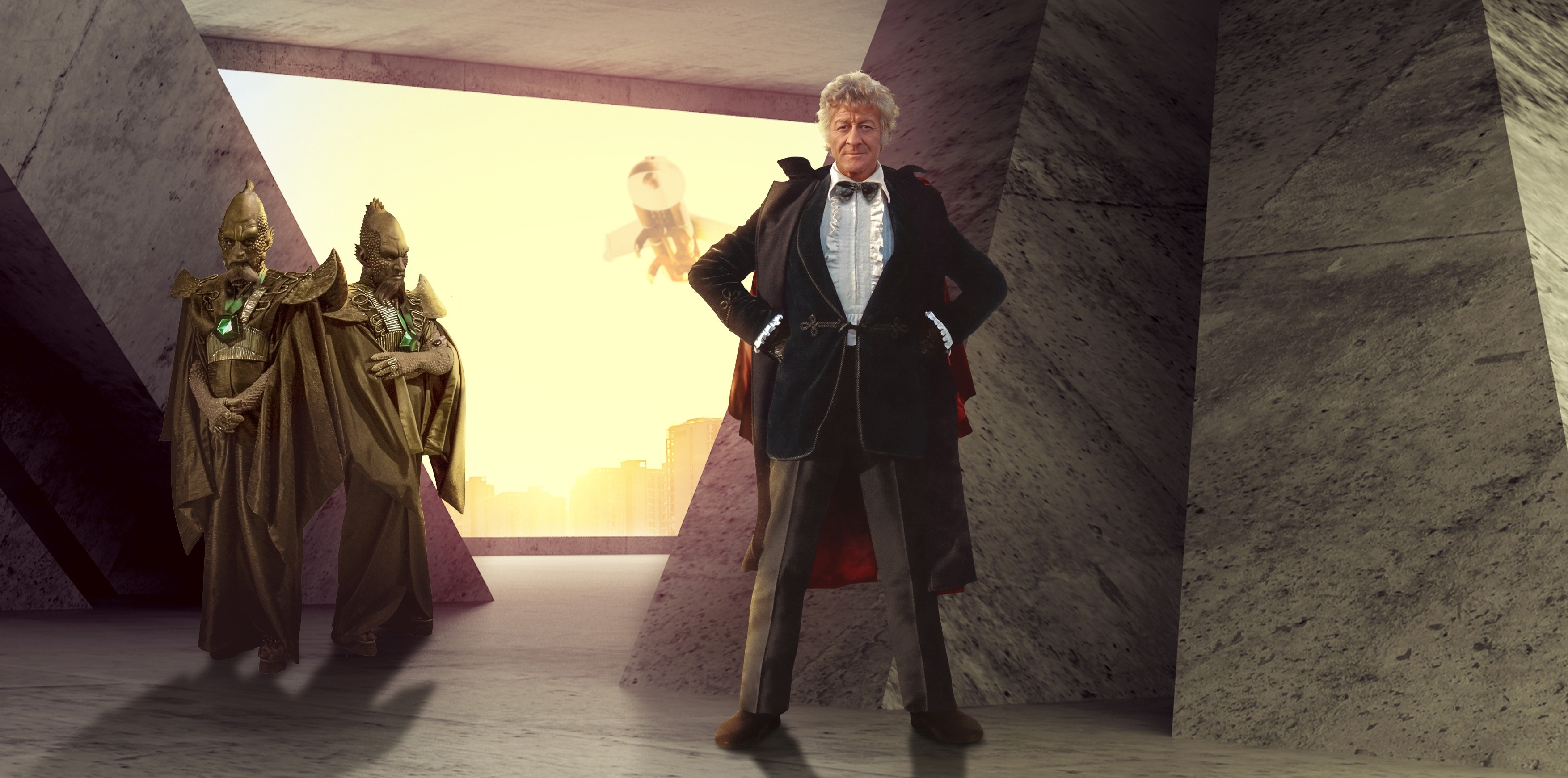 the third doctor often accompanied his use of venusian aikido with cries of “hiii-ya!” and “hee-yaw!”. the doctor has yet to continue this habit…
