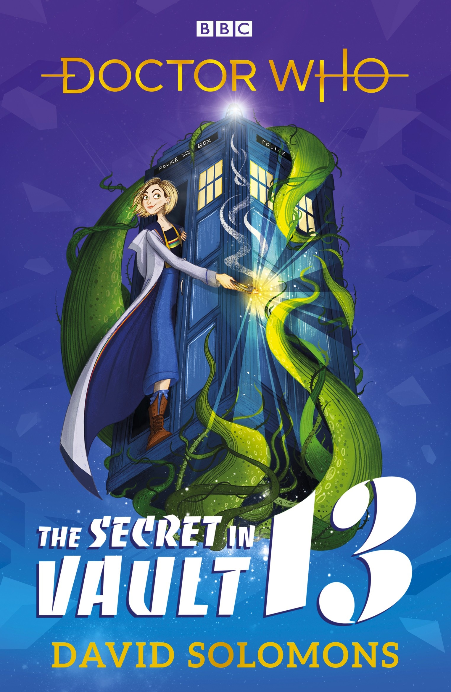 the cover of *the secret in vault 13* illustrated by laura ellen anderson