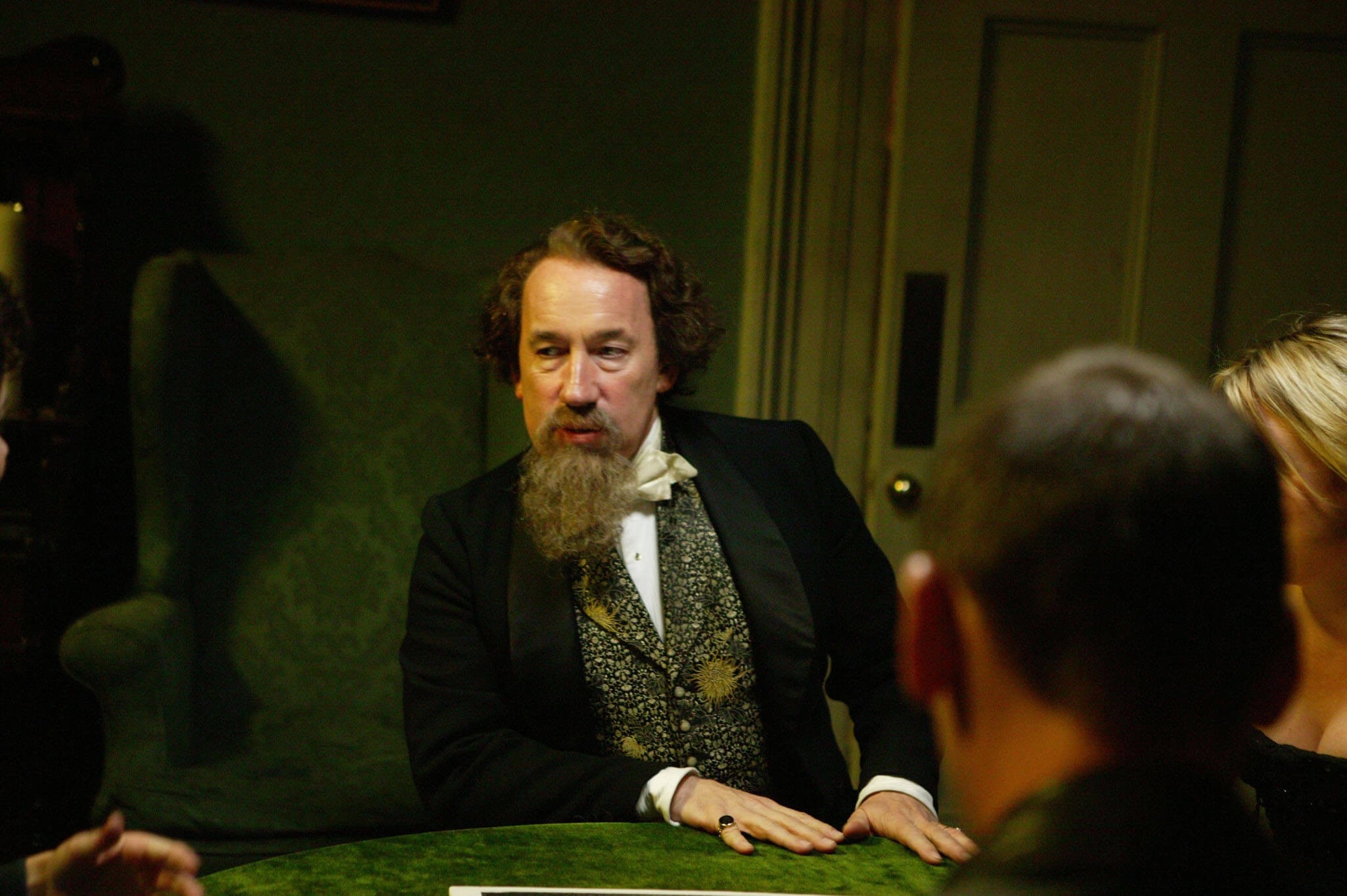 charles dickens (simon callow) in the unquiet dead (2005).