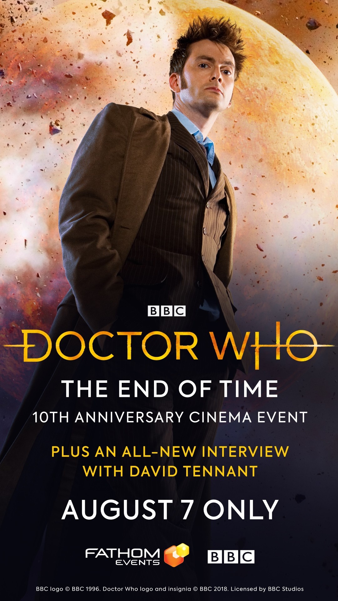 David Tennant’s final Doctor Who adventure ‘The End of Time’ comes to U