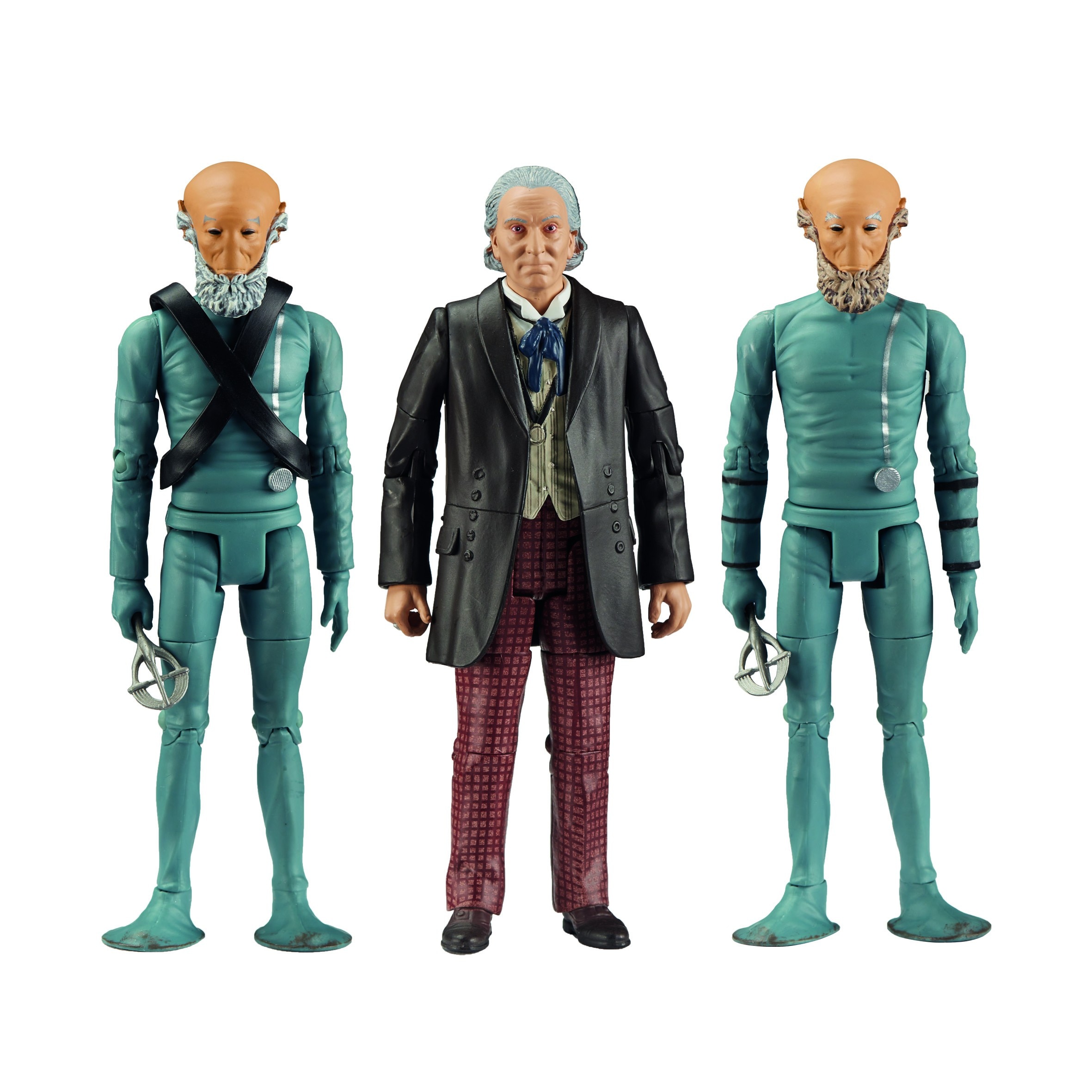 Coming soon, the First Doctor and his villains, plus two Dalek