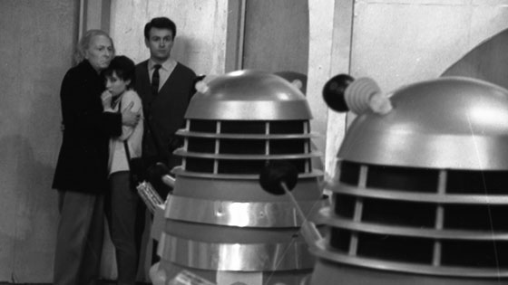 The First Doctor and his companions are menaced by the Daleks