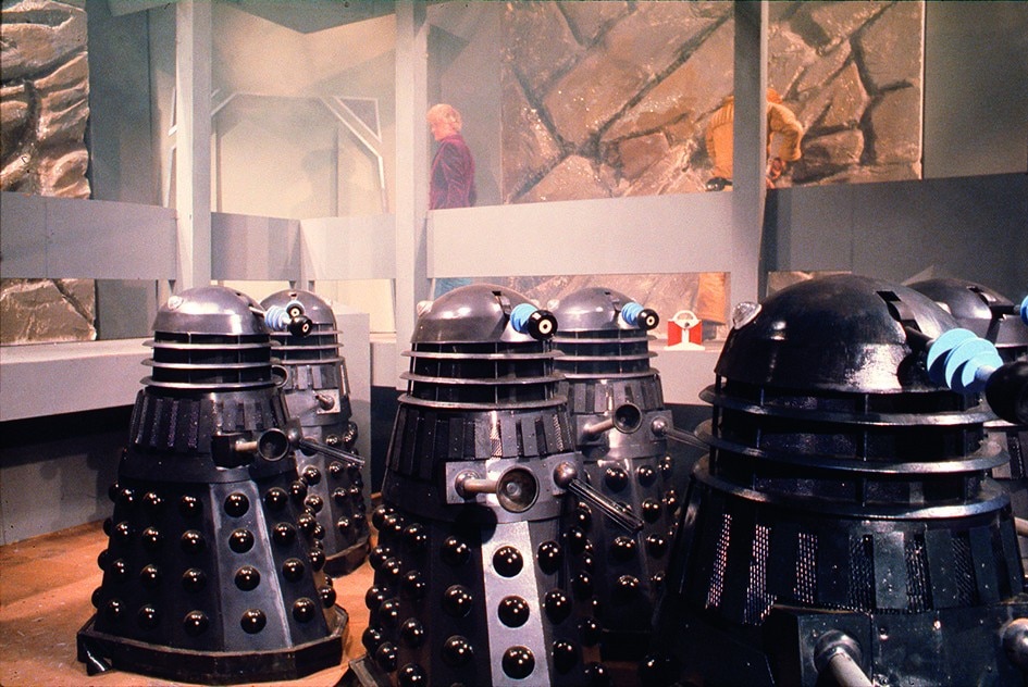Daleks in formation