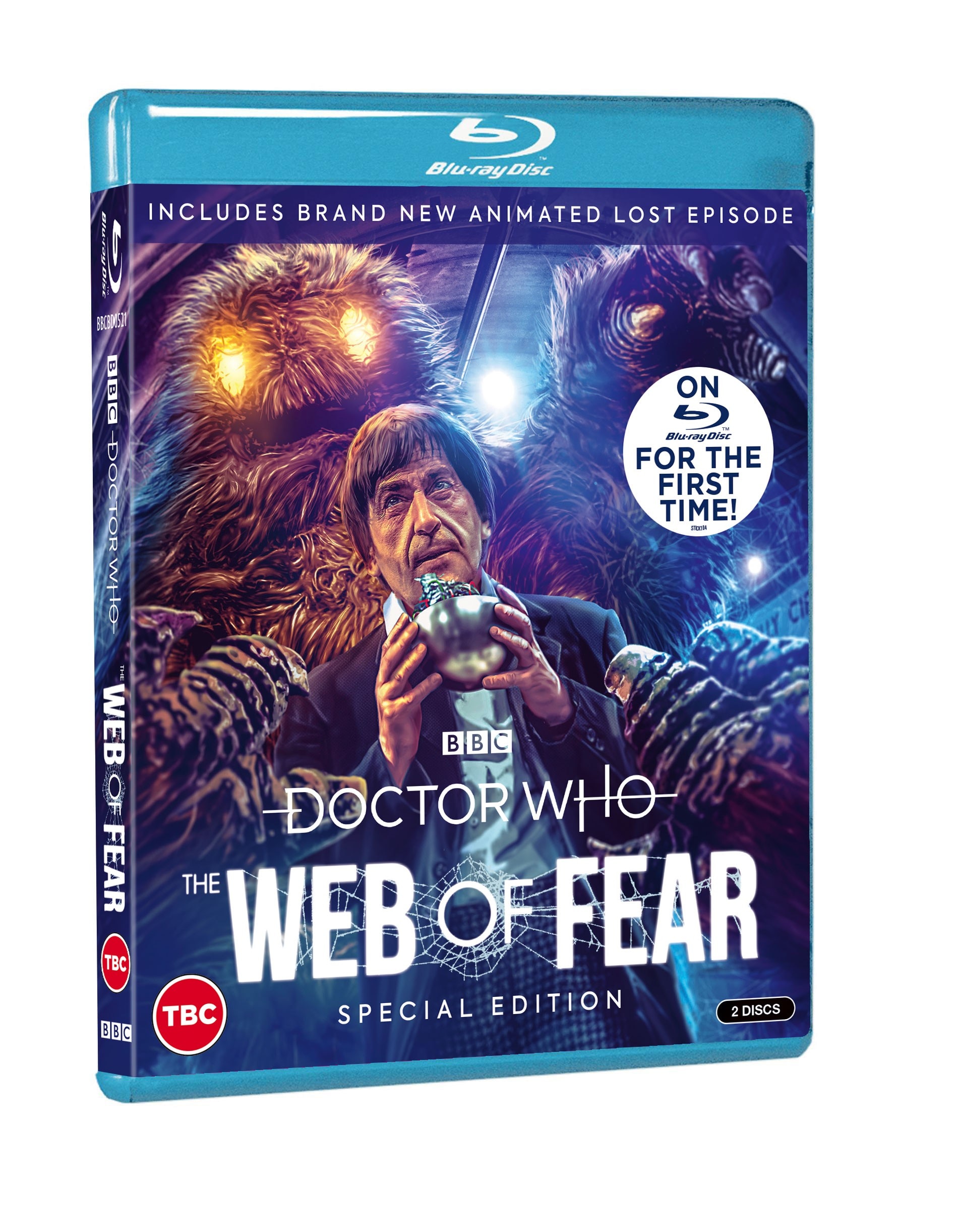 Web of Fear Blu-ray cover