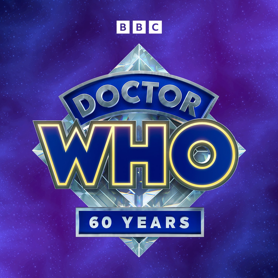 The diamond logo for Doctor Who's 60th anniversary