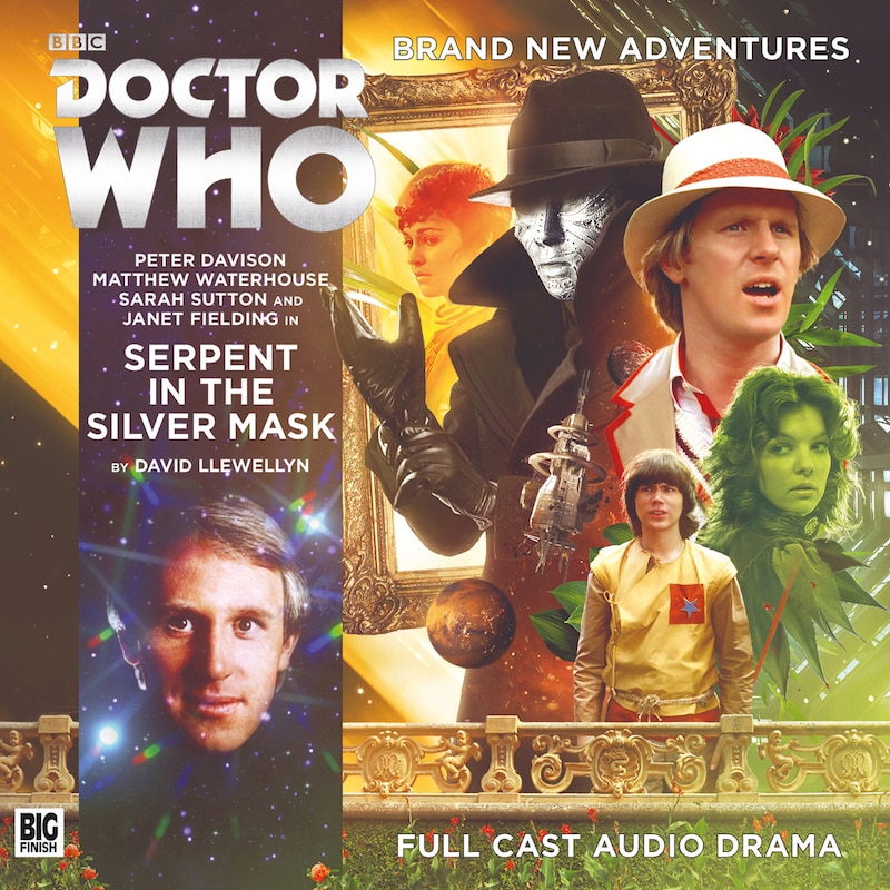 Serpent in Silver Mask BF Cover