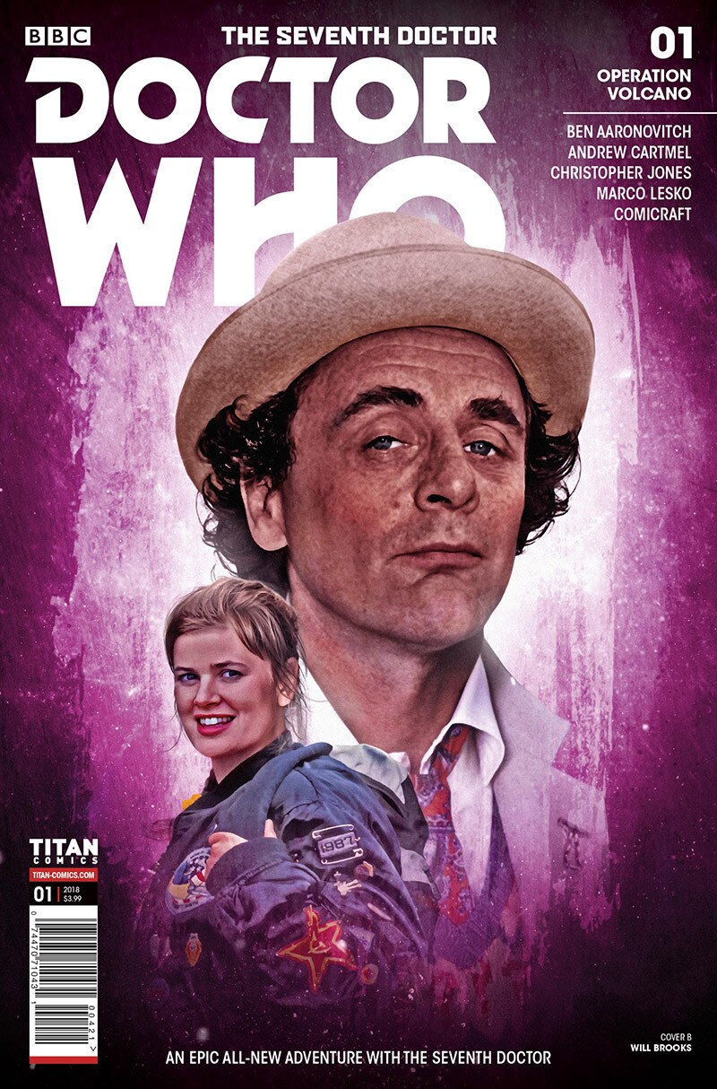 Seventh Doctor Operation Volcano Cover
