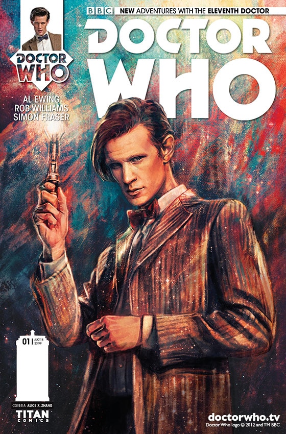 Matt Smith comic book cover