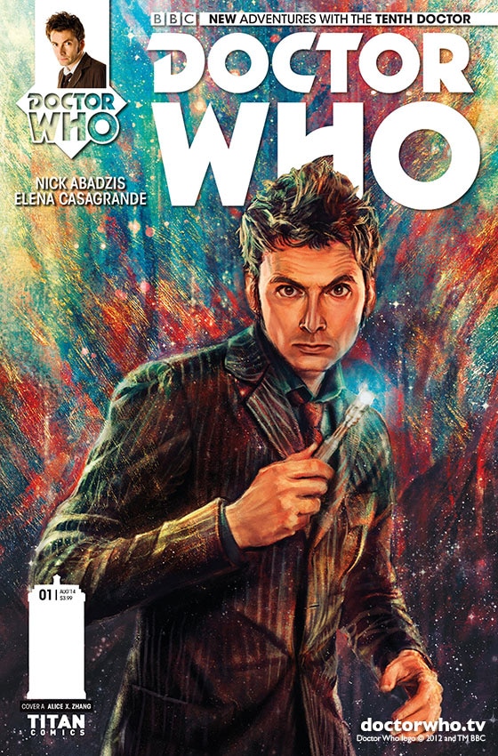 David Tennant comic book cover