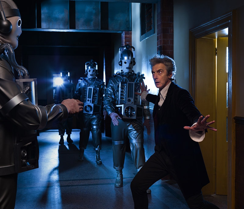 First look pictures of the First and Twelfth Doctors together in