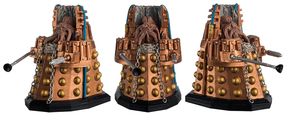 Three Dalek Caan figurines 