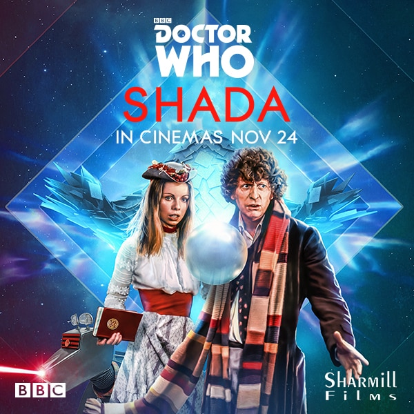Image of Shada poster with The Fourth Doctor and Romana 2