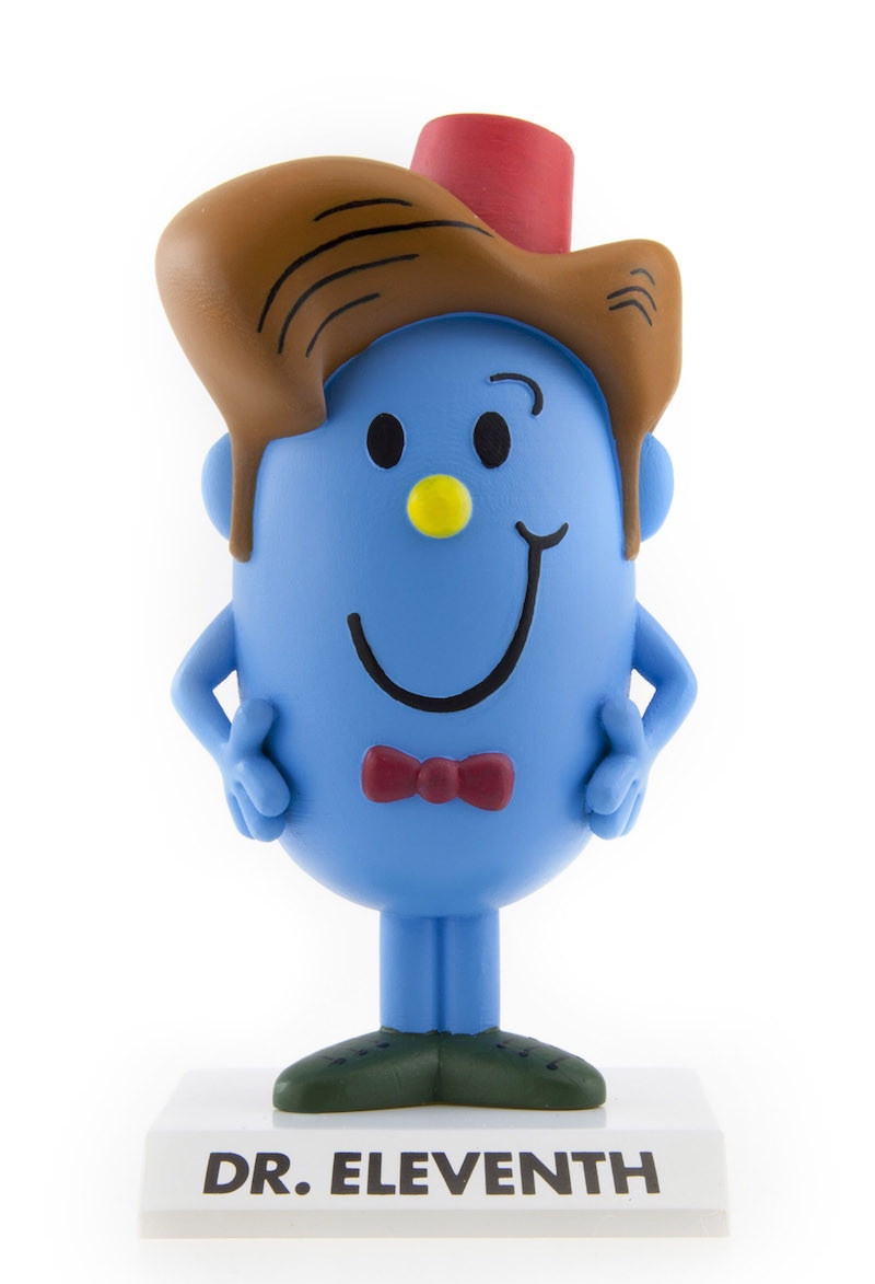 doctor eleventh blue figurine