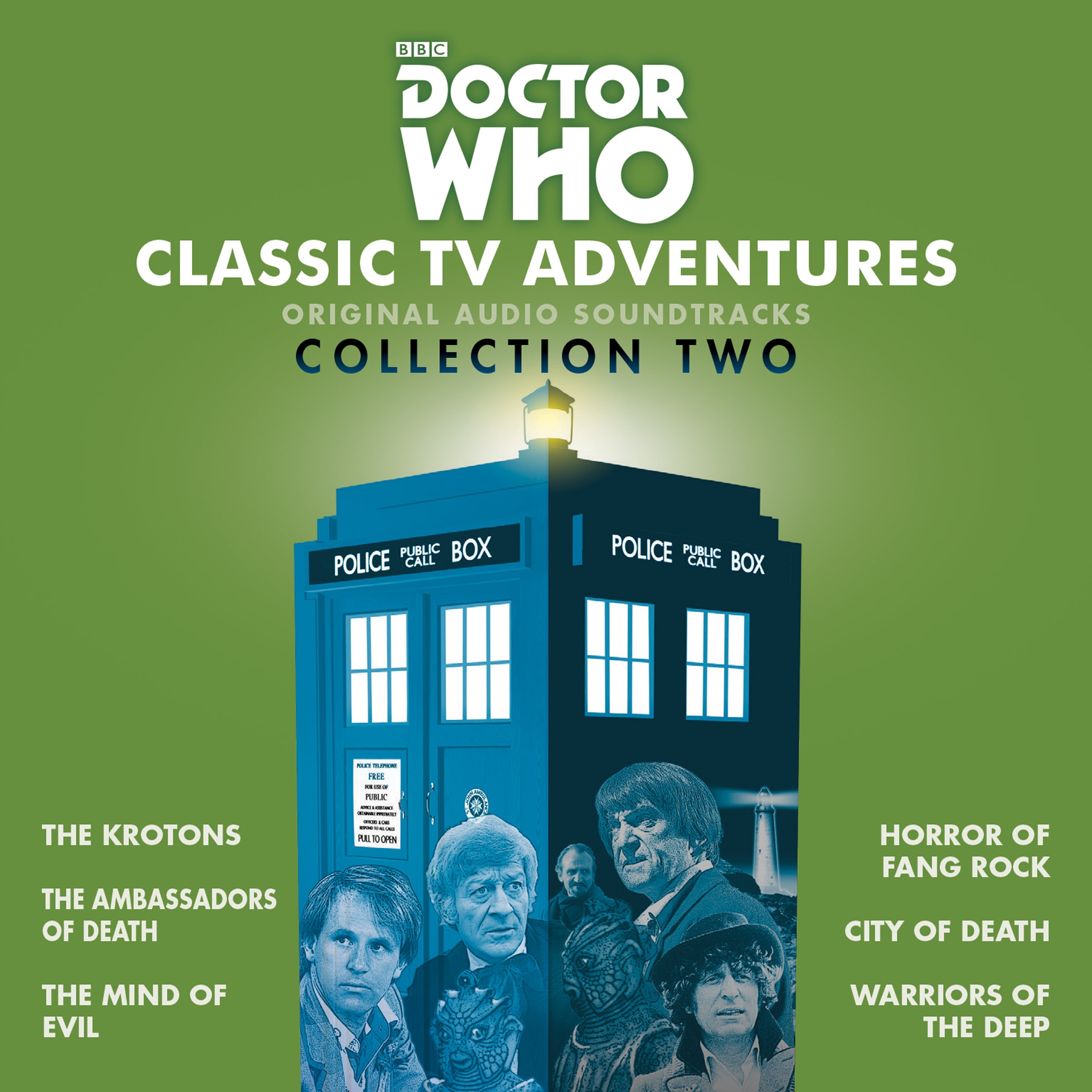 Doctor Who Classic TV adventures on audio