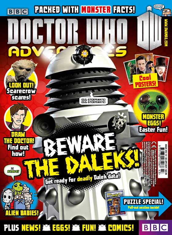 Doctor Who Adventures Easter Issue