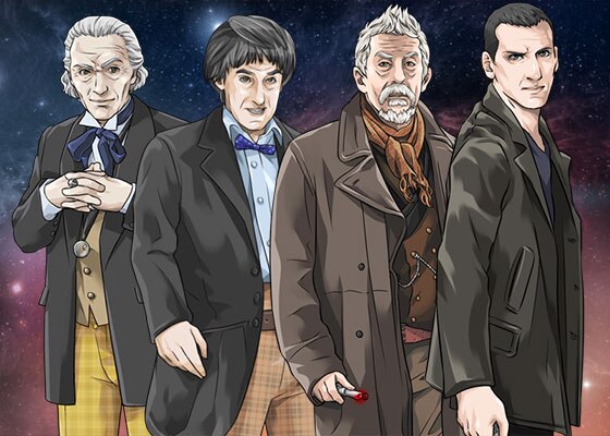 First, Second, War and Ninth Doctors in Doctor Who: Legacy