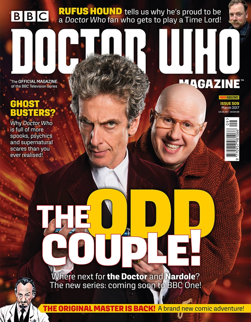 dr who magazine cover