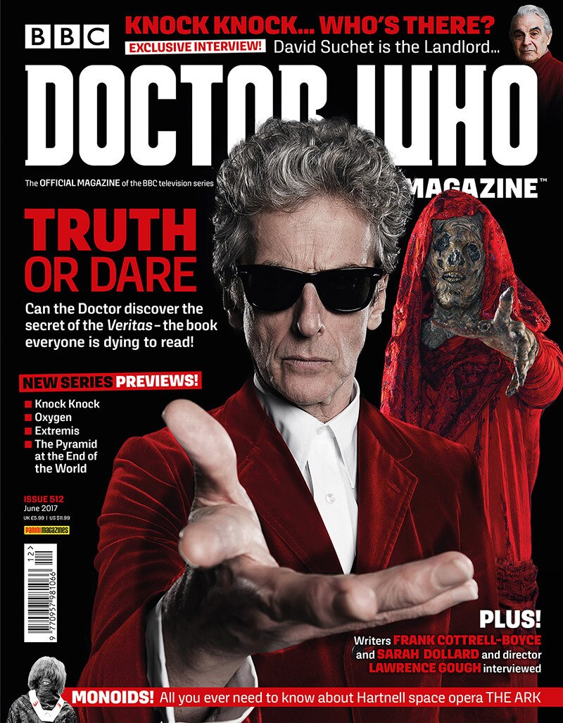 Doctor Who Magazine 512 with Peter Capaldi on the cover