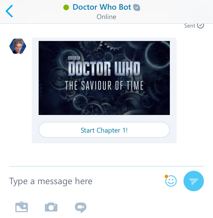 Skype Bot - Doctor Who