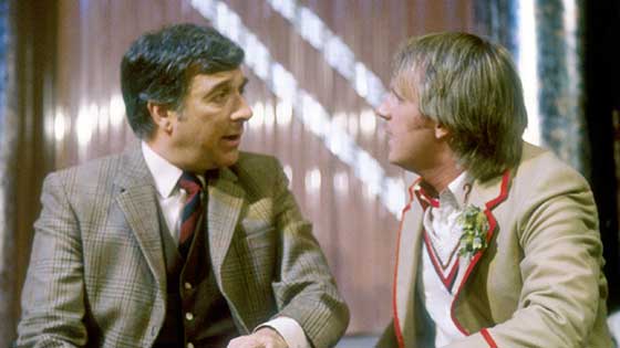 The Fifth Doctor and the Brigadier