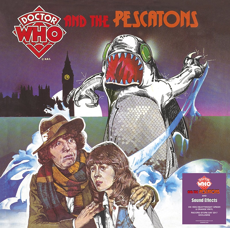 Doctor Who And The Pescatons cover