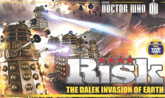 Doctor Who Risk the board game