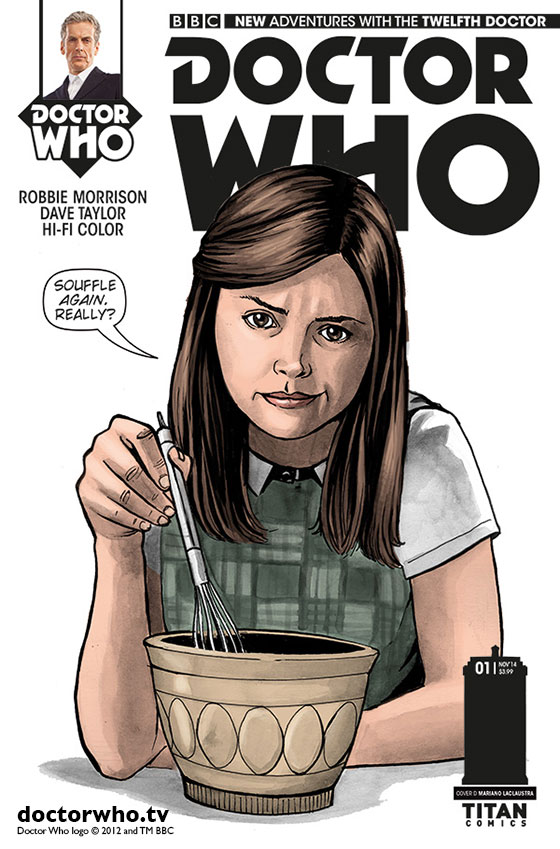 Jenna Coleman comic book cover