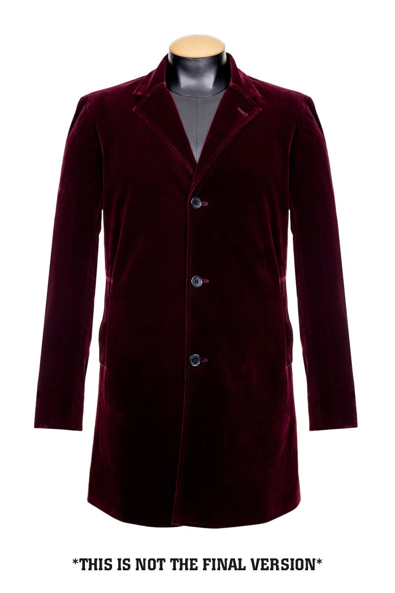 Doctor Who 12th Doctor Velvet Coat